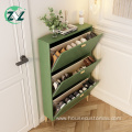 Solid Wood Shoe Rack Cabinet Customized Shoe Cabinet